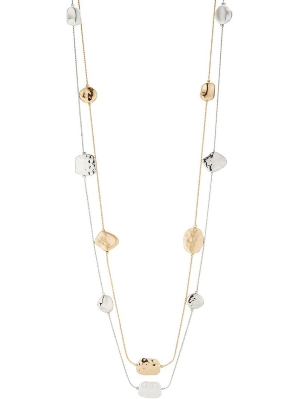 Trendy Long Gold Beaded Necklace for Women | Costume Jewelry Gift Idea